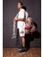 Fit NBA Los Angeles Lakers Standart Fit Kısa Paça Şort E0368AX25SP 1