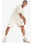 Fit NBA Los Angeles Lakers Standart Fit Kısa Paça Şort E0368AX25SP 6