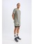 Fit Slim Fit Dar Kesim Fermuarlı Telefon Cepli Sporcu Taytlı Şort Z2147AZ25SP 3
