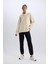 Fit Standart Fit Uzun İnce Jogger Eşofman Altı Cepli Beli Paçası Lastikli E3546AX24WN 1