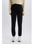 Fit Standart Fit Uzun İnce Jogger Eşofman Altı Cepli Beli Paçası Lastikli E3546AX24WN 4