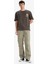 %100 Pamuk Wide Leg Beli Bağcıklı Lastikli Paraşüt Jogger Pantolon E8729AX25AU 1