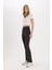 Fit Flare Fit Sporcu İnce Eşofman Altı İspanyol Paça Standart Boy Basic Düz B3988AX25SP 3