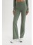 Fit Flare Fit Sporcu İnce Eşofman Altı İspanyol Paça Standart Boy Basic Düz B3988AX25SP 4