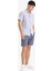 Regular Fit Dokulu Bermuda Şort E2234AX25SM 2