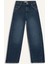 Kız Çocuk Okul Balloon Fit Geniş Paça Jean Pantolon F7541A825AU 8