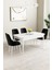 Mabel Beyaz 80X132 Açılabilir Mdf Masa Yemek Odası Takımı, Mutfak Takımı 4 Adet Sandalye 1