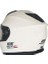 M-966 Çene Açılır Kask Güneş Vizörlü White (L) 2