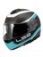 Strobe 2 Victory Çene Açılır Kask Beyaz-Mavi M 1