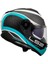 Strobe 2 Victory Çene Açılır Kask Beyaz-Mavi M 2