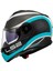 Strobe 2 Victory Çene Açılır Kask Beyaz-Mavi M 3