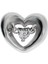 Kadın Içinde Sallanan Taş Detay Kalp Model Gümüş Charm 1