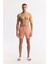 Erkek Mercan Hızlı Kuruyan Baskılı Çantalı Relaxed Fit Relaxed Fit Deniz Şortu A51Y3823 7