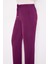 Mor Beli Lastikli Spor Pantolon 3