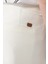 Erkek Beyaz Smyrna Baggy Fit Pantolon Klasik Bel Pileli Örme A41y3075 8