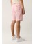 Erkek Somon Beli Lastikli Pamuklu Aspendos Relaxed Fit Şort A41Y3733 6