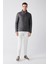 Erkek Antrasit Şişme Unisex Mont Kaz Tüyü Su Itici Rüzgar Geçirmez Comfort Fit B006020 7