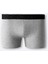 Avva Erkek Gri Pamuklu Esnek Düz Comfort Fit Boxer B009505 1