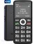 Wkey T100 Tuşlu Kamerasız Asker/yaşlı Cep Telefonu Siyah-Mavi 1