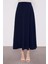 Lacivert Belden Ip Bağcıklı Etek Takım 5