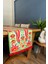 Kırmızı Püsküllü, Parrot Desen 40X140CM Runner 1