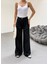 230 gr Poly Viscose Full Lycra Pi̇leli̇ Palazzo Pantolon 4