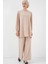 Ayrobin Tunik Pantolon Alt Üst Takım 6712 - Krem 4