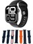 GA45 Amoled Ekran Chat Gpt Akıllı Saat 7 Kordonlu Wearfit Pro ile Sistem Güncellemesi Alır 10-15 Gün Pil Ömrü I-Phone Android Uyumlu 2