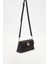 Siyah Logo Detay Omuz Çantası 2