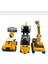 Vardem Inşaat Seti Forklift Kepçe Buldozer 3’lü Metal Oyuncak Seti – 1:55 Ölçekli 4