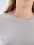 Lcw Vision Gri Bisiklet Yaka Kadın Tişört 3