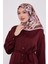 Pembe Petunya Desen Twill Ipek Eşarp 2