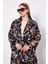 Siyah Etnik Desen Salaş Pantolonlu Takım 4