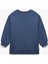 Şardonlu Uzun Kollu Ayıcık Baskılı Bisiklet Yaka Sweatshirt 2