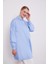Mavi Işleme Detaylı Gömlek 3