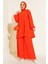 Turuncu Tunik Pantolon Alt Üst Takım 6663 1