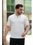 Erkek Fermuarlı Yakalı Kısa Kollu Tshirt 1