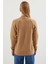 15880 Fermuarlı Triko Hırka - Bisküvi 5