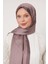 Leylak Petek Desen Monogram Ipek Şal 3