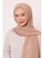 Karamel Büyük Hijap Şifon Şal 2