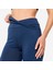 Kimjaly Kadın Yüksek Belli Yoga Taytı - Lacivert 3