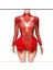 Dantel Bodysuit, Dansçı Body, Dansçı Kostüm, Mesh Ruffles Latin Dans Kostümü, Dansçı Mayosu 1