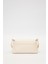 Krem Logo Detay Omuz Çantası 4