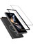 Galaxy Z Fold 7 Benks Armorair Armorgrid 3'lü Aksesuar Set Ön Arka Kevlar Kapak&ekran Koruyucu Siyah 3