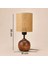 Lighting Simena Ahşap Abajur - Kahverengi / Ceviz - 36X15X15 cm 5