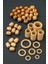 100 Adet 5cm Ham - Doğal Ahşap Halka, Diş Kaşıyıcı , 50MM 4