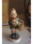 Nurantik Vintage Hummel Tarzı Sepetli Porselen Köylü Çocuk Biblosu 9 cm 5