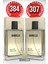 384 Kadın Parfüm Floral + 307 Kadın Parfüm Floral 50 ml Edp 1