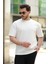 Erkek Basic Oversize Double Face Kumaş Kısa Kollu Tshirt 2