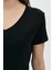 Basic Modal V Yaka T-Shirt 4